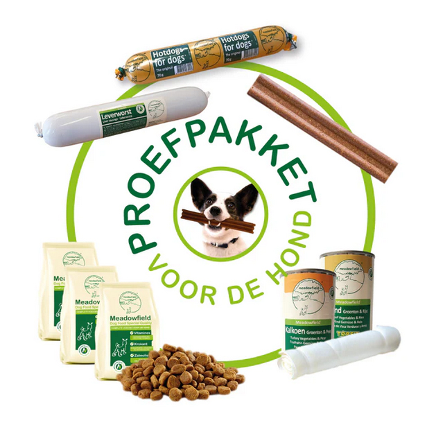 Proefpakket Meadowfield voor de hond