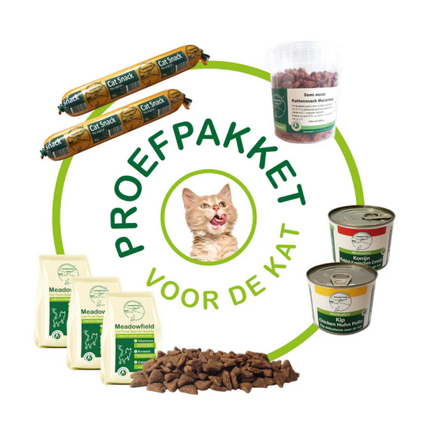 Proefpakket Meadowfield voor uw kat